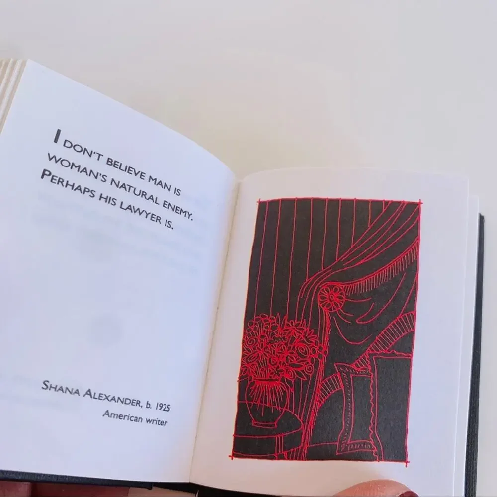 1991 Women's Wit and Wisdom Miniature Book